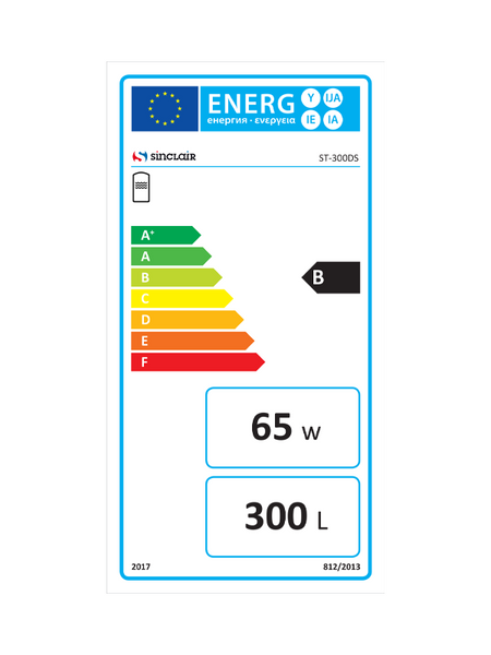 Окремі бойлери для води SINCLAIR ST-300DS as4 фото