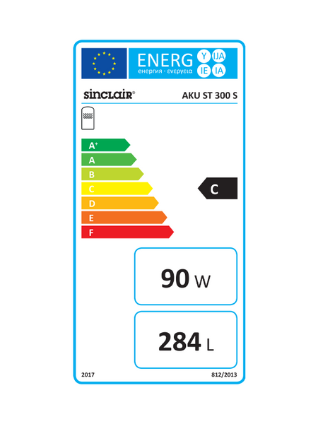 Окремі бойлери для води SINCLAIR AKU ST 300 S as7 фото
