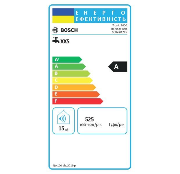 Бойлер BOSCH Tronic TR 2000T 10B mini (над мийкою) vb2 фото